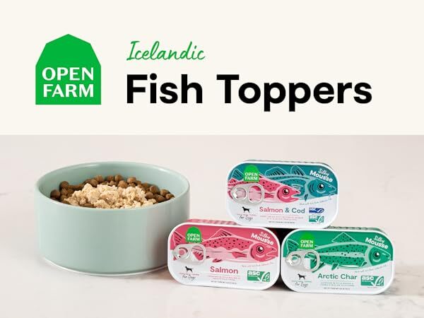 Open Farm Dog Silky Mousse Food Topper Salmon 4oz