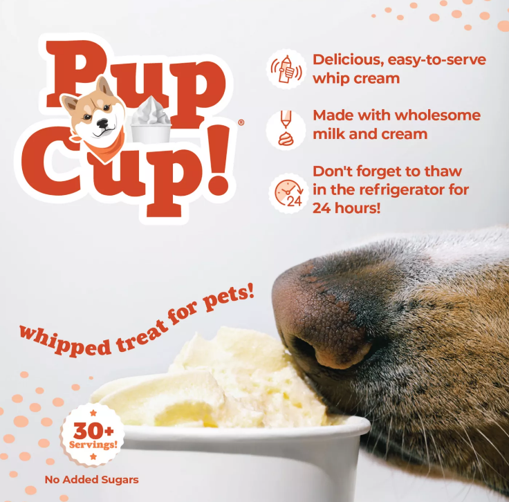 Pup Cup Whipped Treat for Dogs 13oz