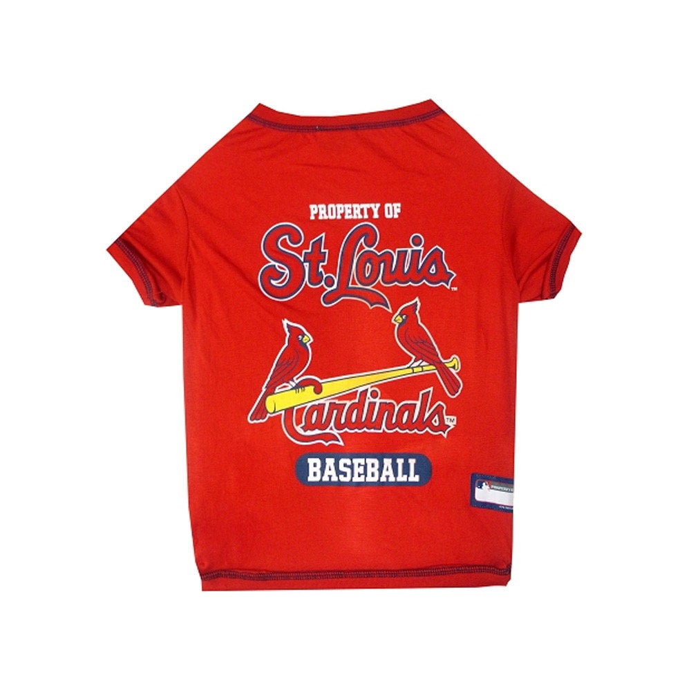 Pets1st St. Louis Cardinals Dog Red T-Shirt