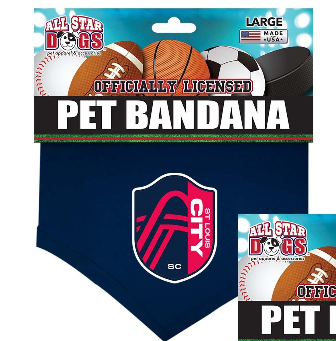 All Star Dogs: St. Louis City SC Pet Products